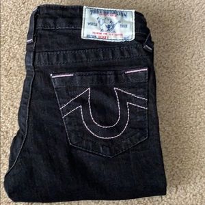 Black kids’ jeans